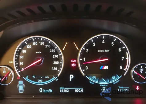 2017 BMW X6 M from USA, damaged, VIN 5YMKW8C39H0U72390